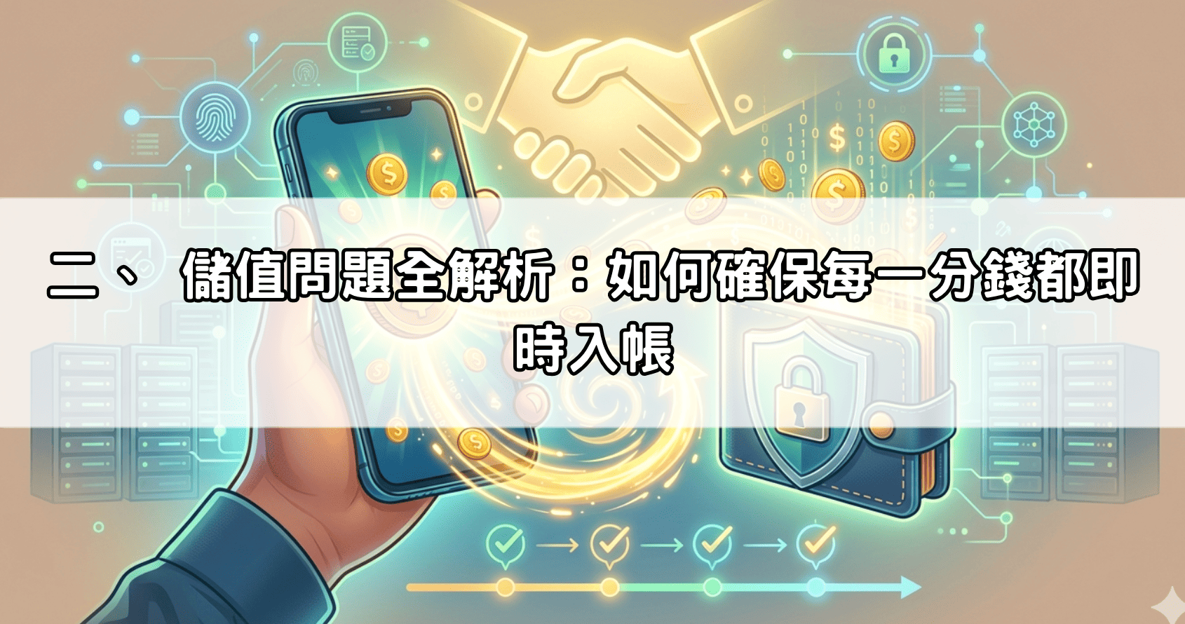 二、 儲值問題全解析:如何確保每一分錢都即時入帳